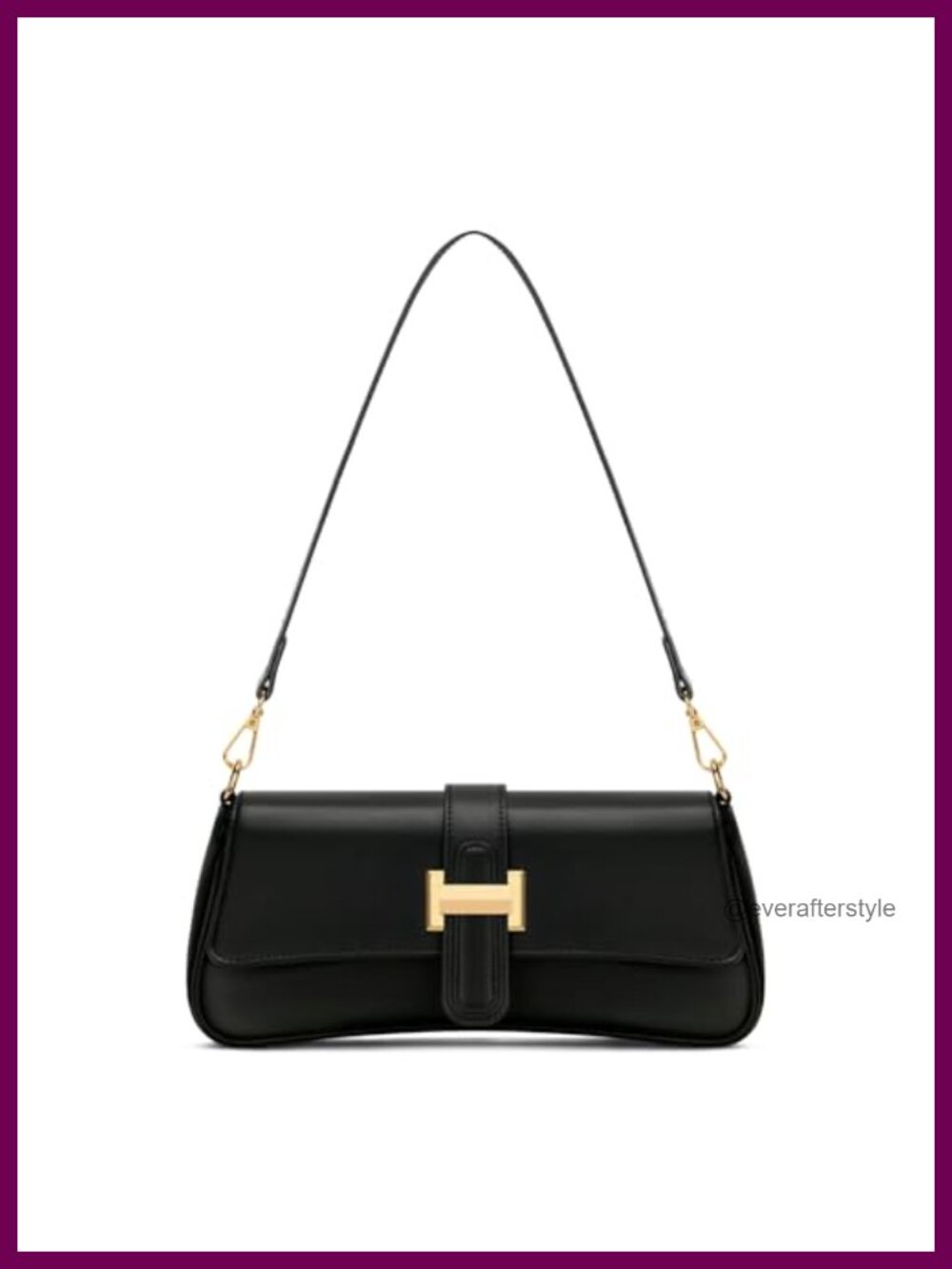PU Leather Hobo Shoulder Bag Mini Retro Clutch Purse